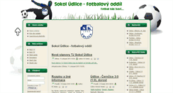 Desktop Screenshot of fotbal3.rekomando.net